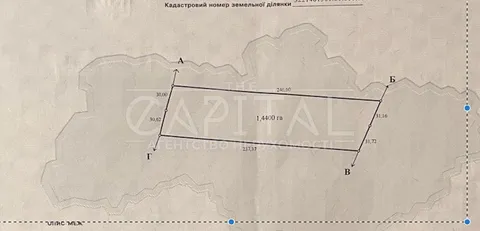 Аренда  земля сельскохозяйственного назначения Киевская обл., Ходосовка,  - 3/3