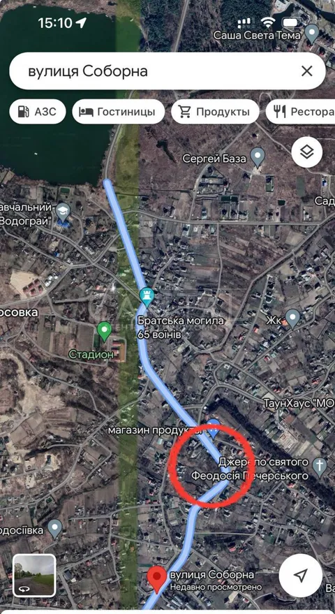 Аренда  участок под жилую застройку Киевская обл., Ходосовка, Соборна ул.,  - 3/3