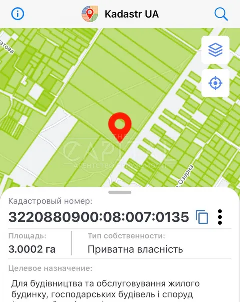 Аренда  участок под жилую застройку Киевская обл., Борисполь,  - 7/13