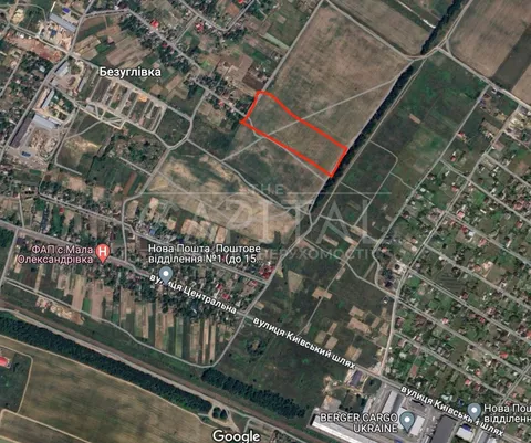 Аренда  участок под жилую застройку Киевская обл., Борисполь,  - 9/13