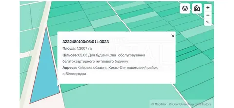 Аренда  участок под жилую застройку Киевская обл., Белогородка, 3 - 7/7