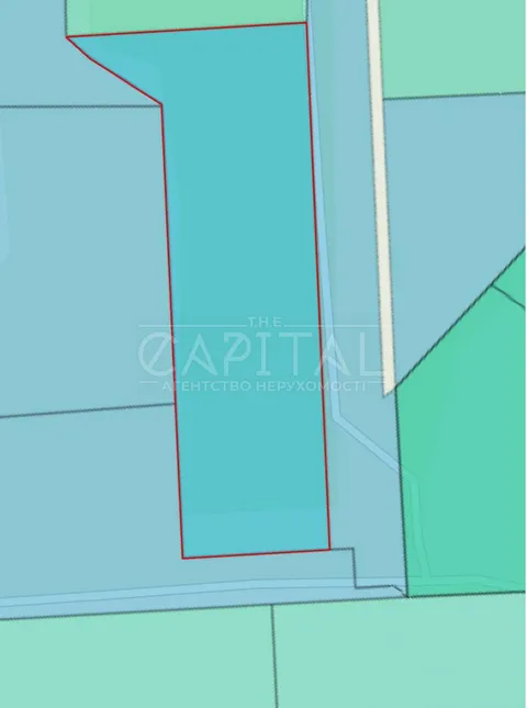Аренда  участок под жилую застройку Киевская обл., Белогородка,  - 1/7