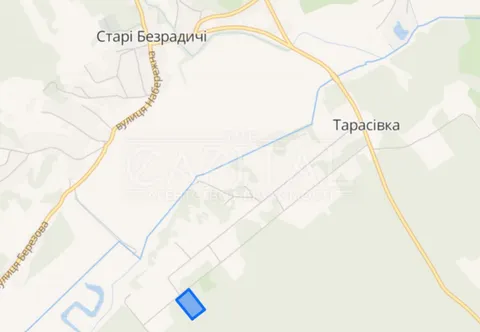 Аренда  участок под жилую застройку Киевская обл., Тарасовка,  - 1/5