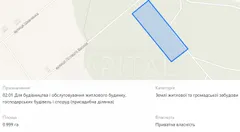 Аренда  участок под жилую застройку Киевская обл., Тарасовка, 