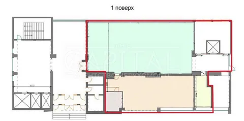 Аренда  офисное помещение Киевская обл., Киев, Шота Руставели ул.,  - 10/23