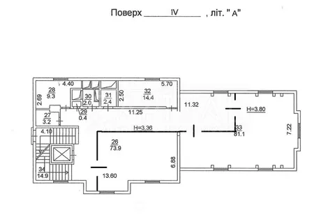 Аренда  офисное помещение Киевская обл., Киев, Кожемяцкая ул.,  - 38/40