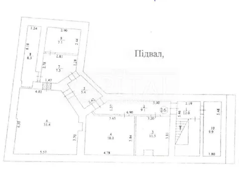 Аренда  коммерческое помещение Киевская обл., Киев, Малая Житомирская ул., 18Б - 48/50