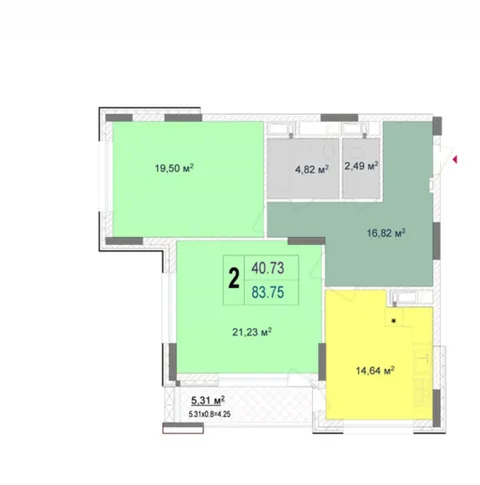 Продажа  квартира Киевская обл., Киев, Андрея Верхогляда ул., 7 - 2/6