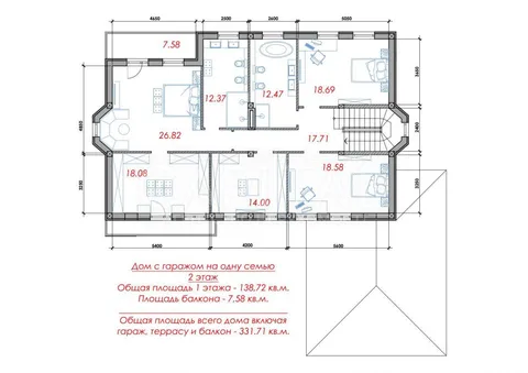 Продажа  частный дом Киевская обл., Подгорцы, 1 - 13/13