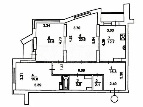 Продажа  квартира Киевская обл., Киев, Героев полка «Азов» ул., 8 - 13/38
