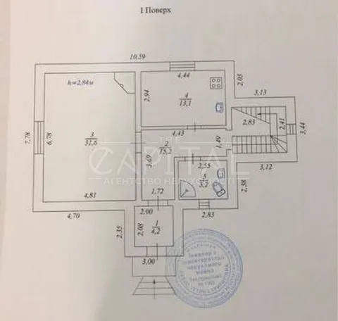Продажа  частный дом Киевская обл., Ходосовка, Подгорцы ул.,  - 17/19