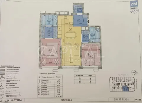 Продажа  квартира Киевская обл., Киев, Васильевская ул., 1 - 8/8