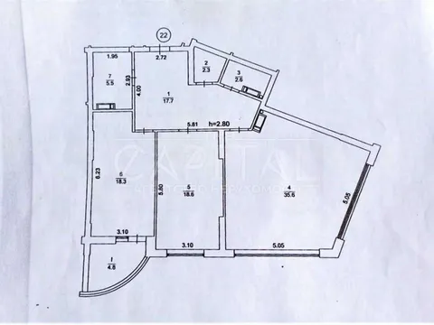 Продажа  квартира Киевская обл., Киев, Глубочицкая ул., 73 - 7/7