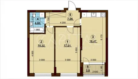 Продажа  квартира Киевская обл., Киев, Правды ул., 41а - 6/6