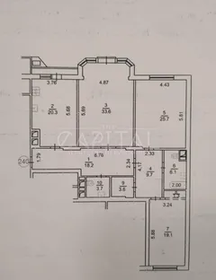Продажа  квартира Киевская обл., Киев, Коновальца Евгения ул., 32