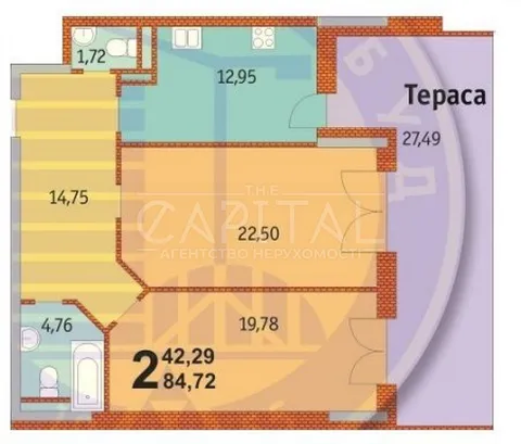 Продажа  квартира Киевская обл., Киев, Филатова Академика ул., 2/1 - 24/24