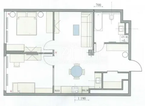 Продажа  квартира Киевская обл., Киев, Михаила Бойчука ул., 41 - 12/21