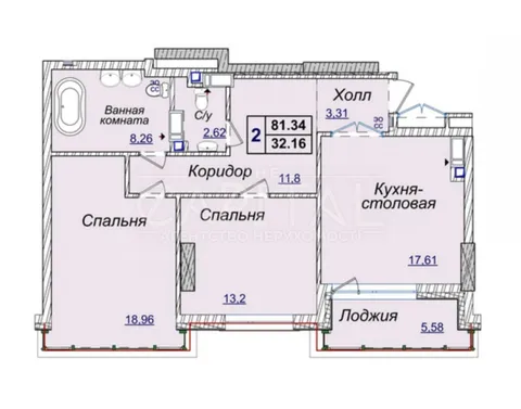 Продажа  квартира Киевская обл., Киев, Андрея Верхогляда ул., 72/1 - 2/4