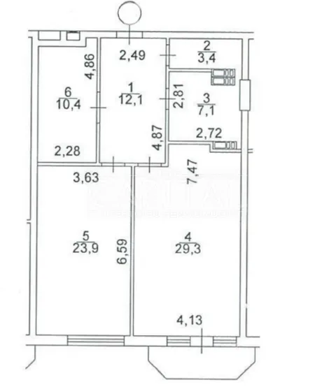 Продажа  квартира Киевская обл., Киев, Спасская ул., 35 - 6/12