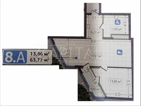 Продажа  квартира Киевская обл., Киев, Заречная ул., 1А - 5/7