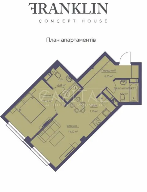Продажа  квартира Киевская обл., Киев, Гончара Олеся ул., 69 - 2/7