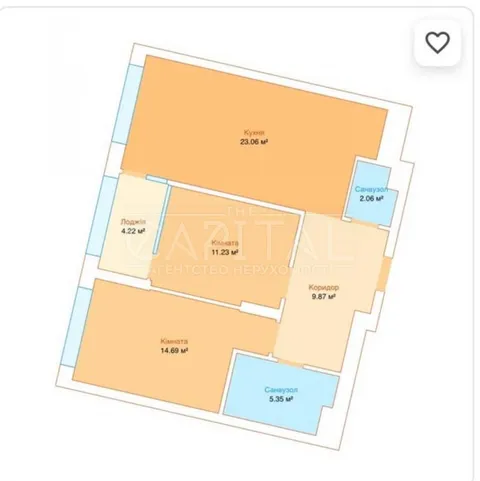 Продажа  квартира Киевская обл., Киев, Днепровская наб. ул., 6 - 1/10