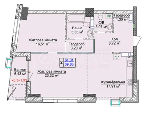 Продажа  квартира Киевская обл., Киев, Андрея Верхогляда ул.,  - 2/3