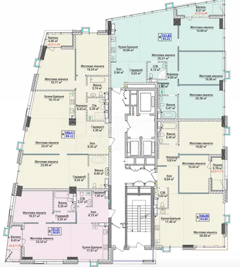 Продажа  квартира Киевская обл., Киев, Андрея Верхогляда ул.,  - 1/3