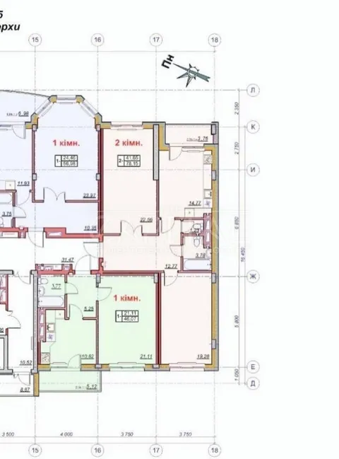 Продажа  квартира Киевская обл., Киев, Строителей ул., 30 - 3/8