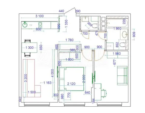 Продажа  квартира Киевская обл., Киев, Днепровская наб. ул., 18А - 18/21
