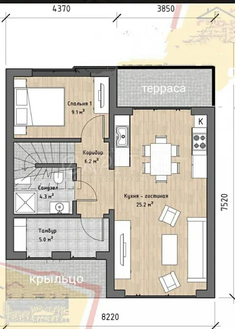 Продажа  частный дом Киевская обл., Новые Петровцы, Квіткова ул., 5 - 3/12