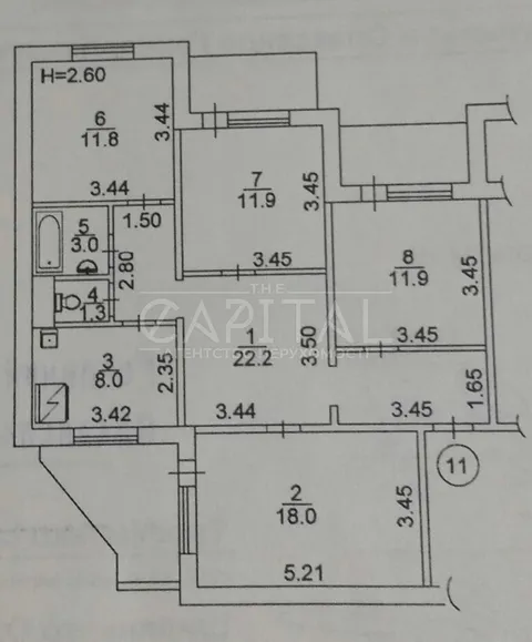 Продажа  квартира Киевская обл., Киев, Ревуцкого ул., 13 - 14/14