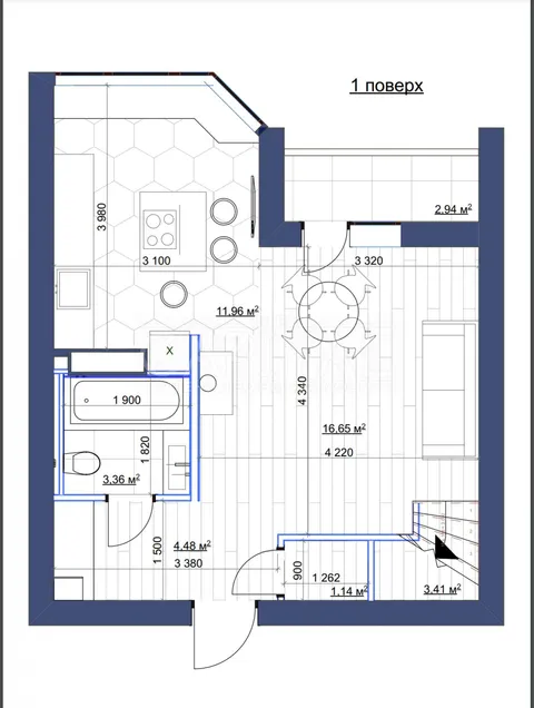 Продажа  квартира Киевская обл., Зазимья,  - 16/17