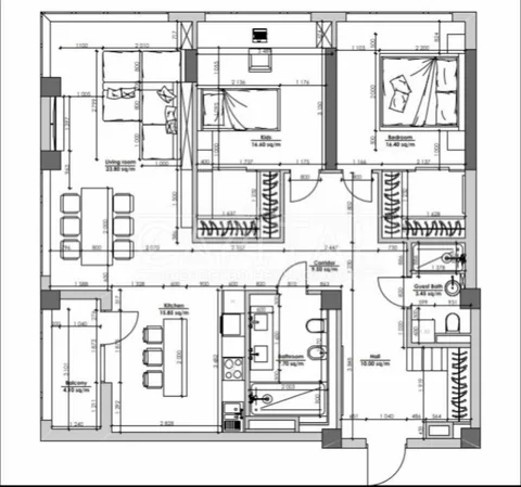 Продажа  квартира Киевская обл., Киев, Антоновича ул., 44 - 21/21