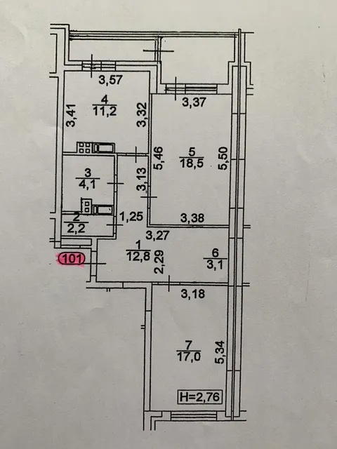 Продажа  офисное помещение Киевская обл., Киев, Малевича ул., 89 - 13/36