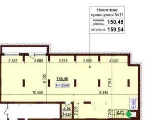 Продажа  коммерческое помещение Киевская обл., Киев, Межевая ул.,  - 12/12