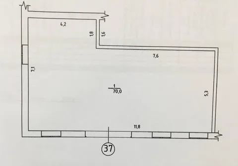 Продажа  коммерческое помещение Киевская обл., Киев, 32-я Садовая ул., 1 - 6/18