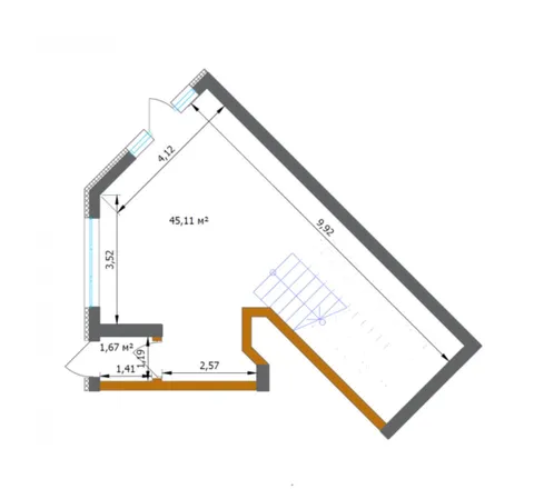 Продажа  коммерческое помещение Киевская обл., Киев, Малевнычая ул., 3 - 12/17