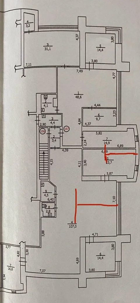 Продажа  офисное помещение Киевская обл., Киев, Мирного Панаса ул., 28А - 2/8