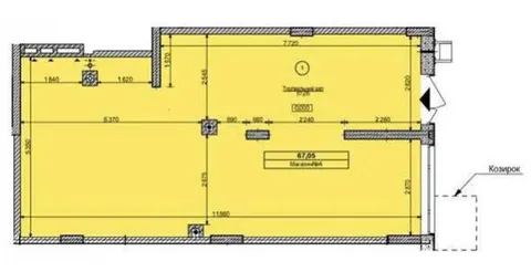 Продажа  коммерческое помещение Киевская обл., Киев, Мартовская ул., 12 - 7/9
