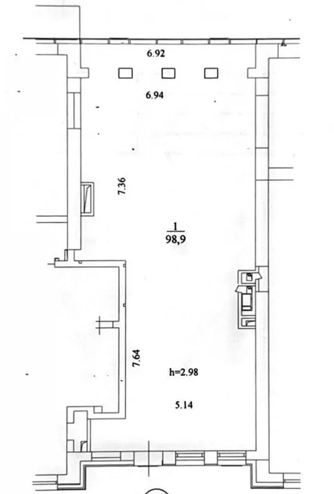 Продажа  коммерческое помещение Киевская обл., Киев, Левка Лукьяненка ул., 21 - 20/21