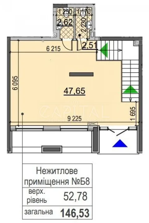 Продажа  коммерческое помещение Киевская обл., Киев, Евгения Сверстюка ул., 6Е - 8/9