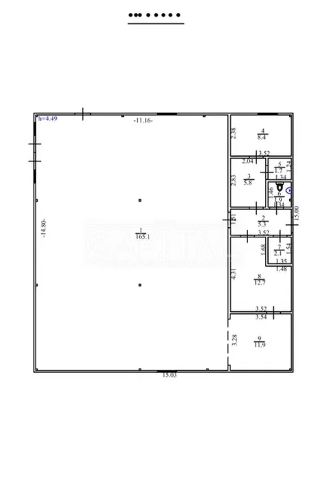 Продажа  коммерческое помещение Киевская обл., Петровское,  - 3/23